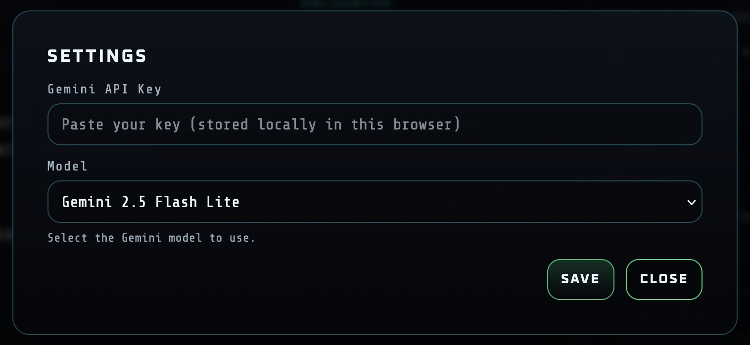 Paste API Key Input