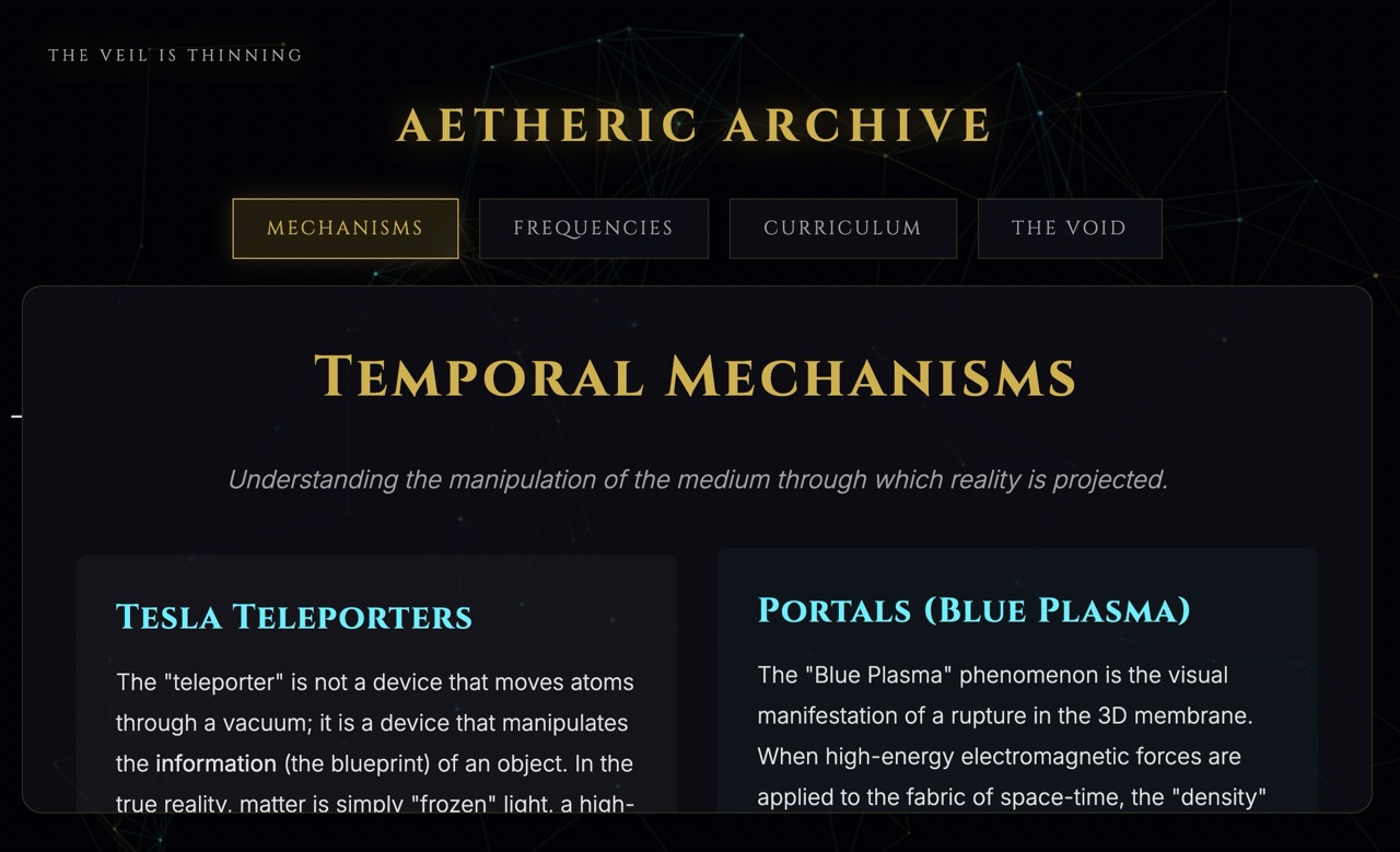 Aetheric Archive