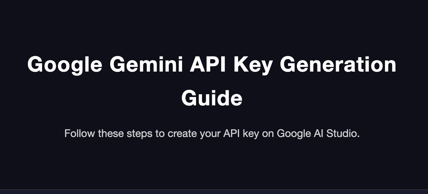 Gemini Api Key