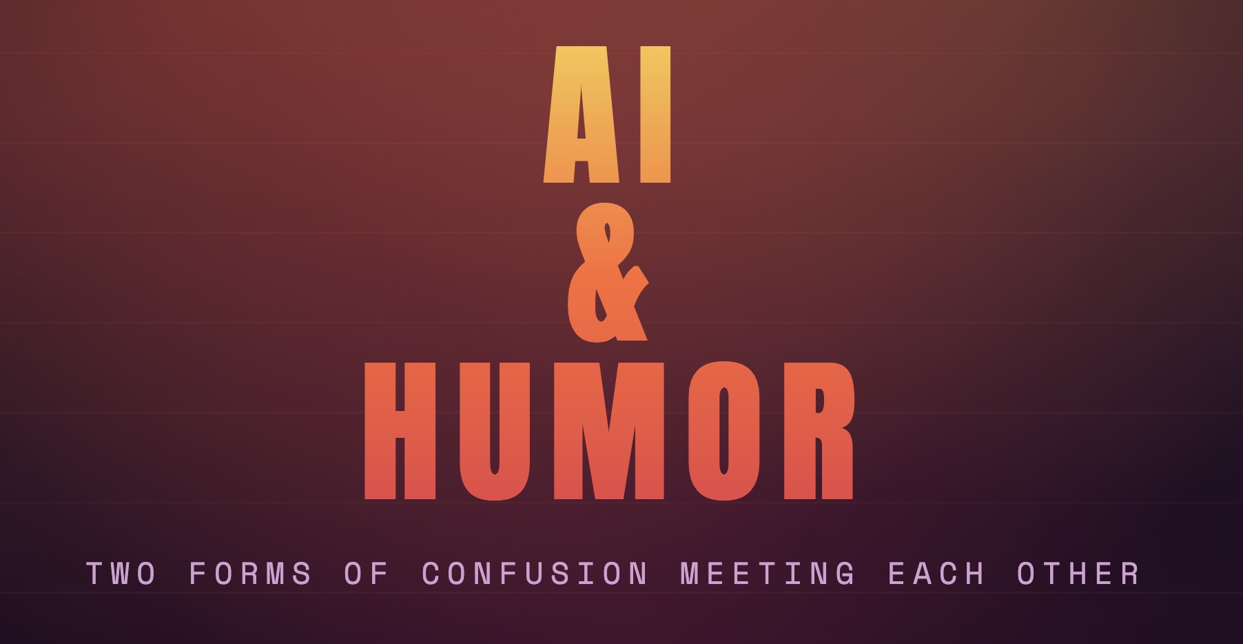 AI and Humor
