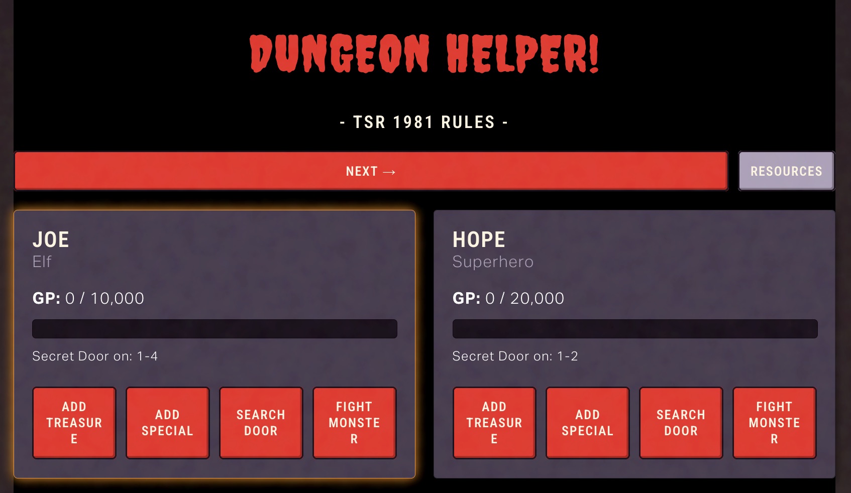 Dungeon Helper Basic!